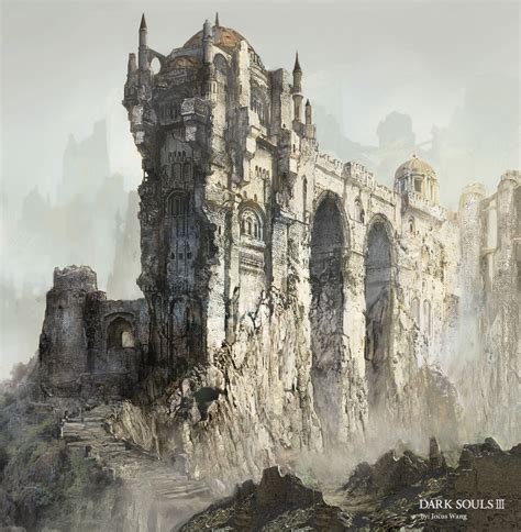 Dark Souls Iiigrand Castle Design 2013 Jocus Wang On Artstation At
