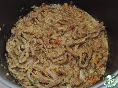 Печень говяжья в мультиварке – кулинарный рецепт Картинка - Печень говяжья в мультиварке – кулинарный рецепт