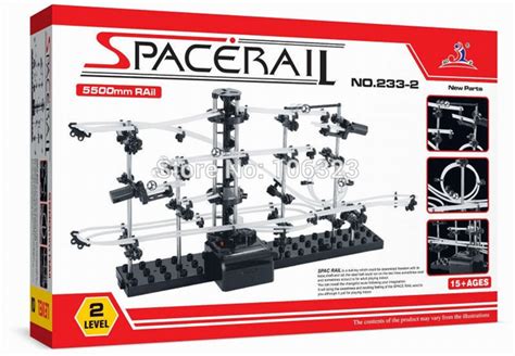 New Space Raill Funny Model Building Kit Roller Coaster Toys
