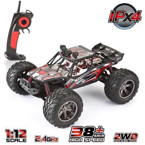 Vatos Remote Control Car High Speed Off Road Vehicle 112 Scale 2wd 26