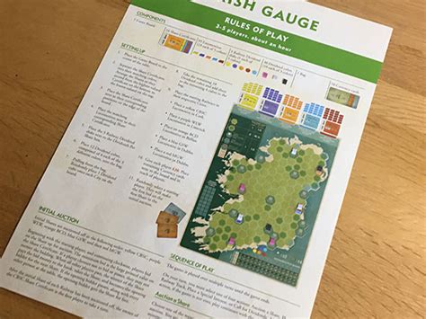 Search for board game content. Nerdly » 'Irish Gauge' Board Game Review