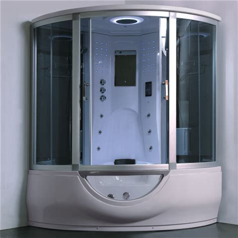 Luxury Steam Shower Bathtub Combo With Spa Tub Home Steam Shower Units