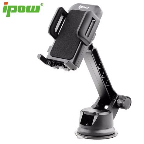 Ipow Universal Long Rigid Arm Dashboard Phone Holder Windshield Holder