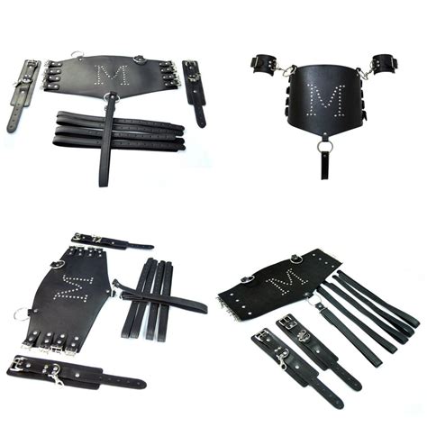 New Straight Jacket Handcuffs Armbinder Costume Body Harness Corset Restraint R78 From Aesto