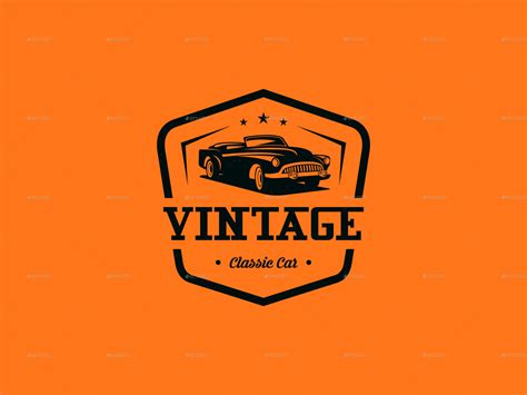 Classic Car Logo By Blissfulmotion Graphicriver