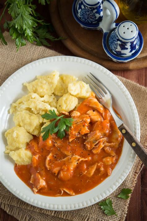 How To Make Amazing Hungarian Chicken Paprikash With Dumplings