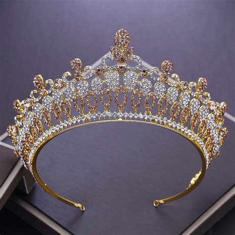 We believe in helping you find the product that is right for you. 5 Colors New Vintage Crystal Wedding Tiaras for Bride ...
