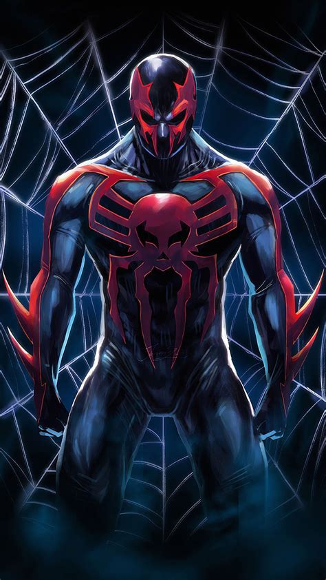Spider Man 2099 Mobile Wallpapers Wallpaper Cave