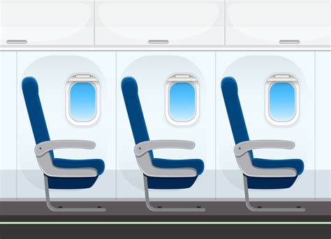 Airplane Seat In The Cabin 299757 Vector Art At Vecteezy