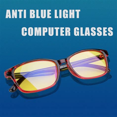 Anti Blue Ray Gaming Computer Glasses Women Men Yellow Blue Light Blocking Glasses Uv400