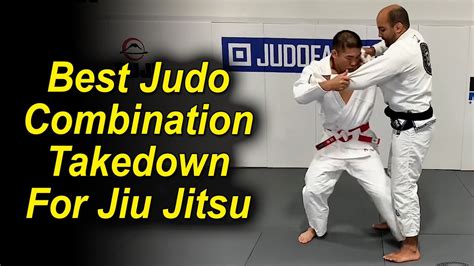 Best Judo Combination Takedown For Jiu Jitsu By Olympic Judo Champion