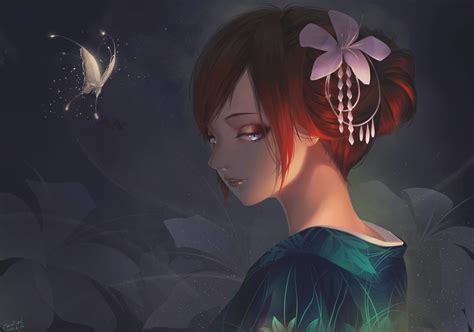 Wallpaper Ilustrasi Seni Fantasi Gadis Fantasi Anime Karya Seni Kegelapan Screenshot