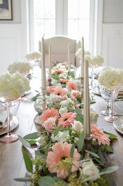 A Whimsical Pink And White Table Setting Sanctuary Home Decor