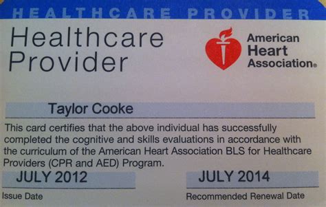 American Heart Association Bls For Healthcare Providers Cpr And Aed