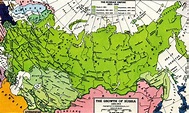 Map Of Russia In 1900