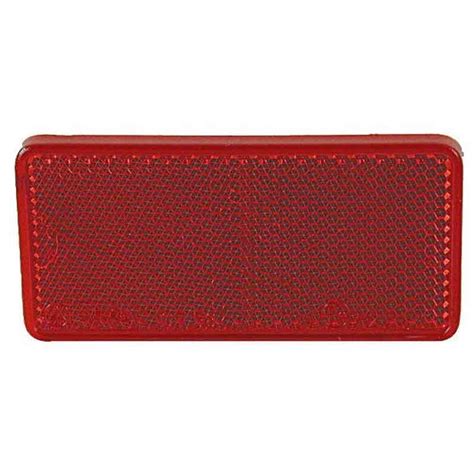 Rectangular Reflector Red Rectangular Reflectors Scandihills