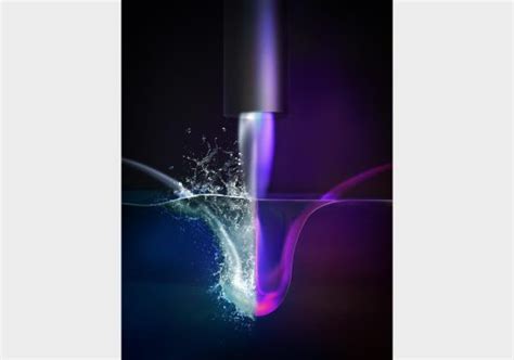 Ionized Gas Plasma Jets Stabilize Water To Splash Less