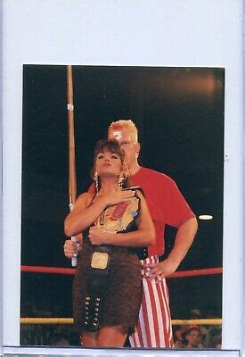 NANCY BENOIT WOMAN ORIGINAL ECW WRESTLING PHOTO WWE ROH ECW WCW EBay