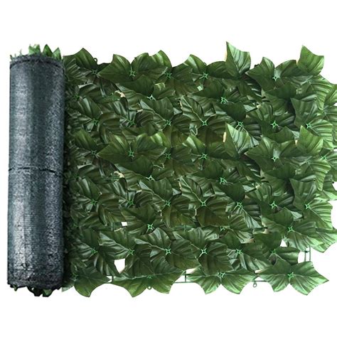 Artificial Privacy Screening Roll Garden Artificial Ivy Leaf Hedge