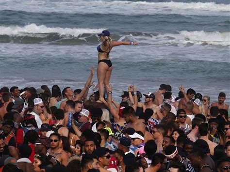 South Padre Island Spring Break Revellers Turn Resort Into Hedonistic