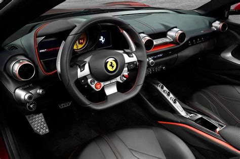 Ferrari 812 Superfast Car Powered By V12 Engine Revealed At Geneva Show