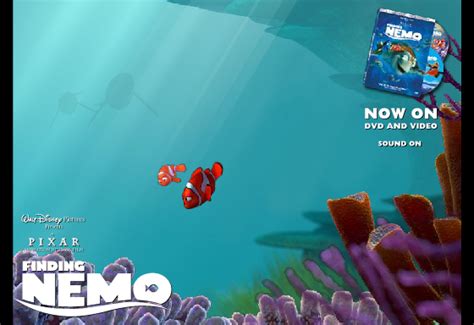 Finding Nemo Screensaver Disney Pixar Free Download Borrow And