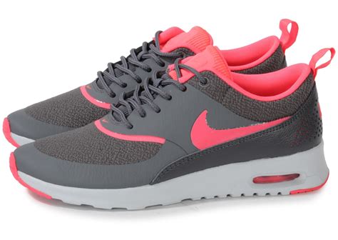 Is responsible for this page. Nike Air Max Thea Grise Rose - Chaussures Baskets femme ...