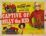 Captive of Billy the Kid (1952) movie poster