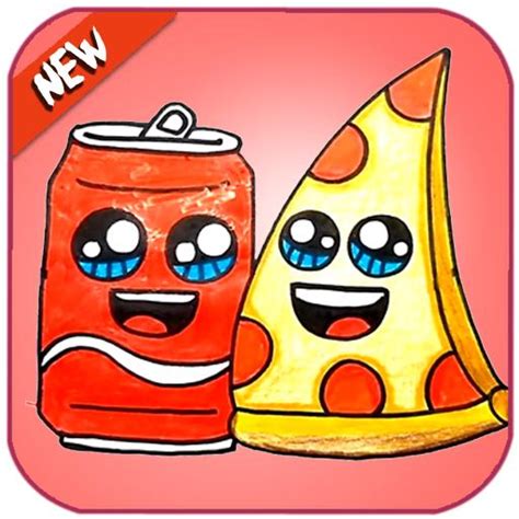 How To Draw Cute Junk Foods For Android Apk Download