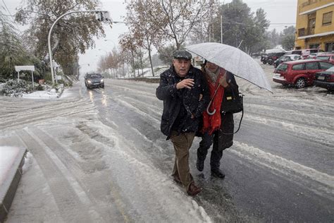 Snow In Spain As Torrevieja Sees First Snowfall For Over A Century