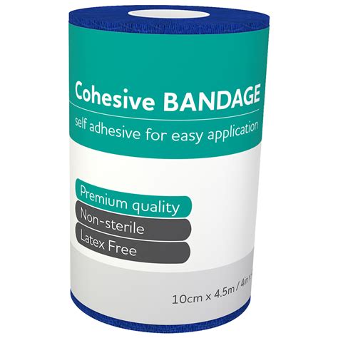 Cohesive Bandage 10cm X 45m Single Onset Health