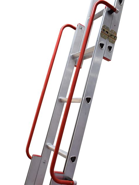 buy bps access solutions slider 3 section sliding loft ladder with 2 handrails online at