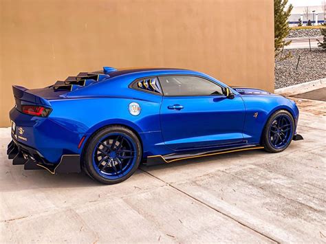 Blue Sonic The Hedgehog Camaro Ss Is A Collection Of Aftermarket