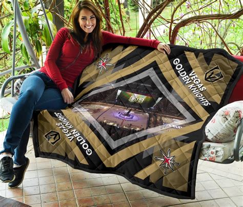 Vegas golden knights and vegasgoldenknights.com are trademarks of black knight sports and entertainment llc. Pro Vegas Golden Knights Stadium Quilt For Fan | Vegas ...