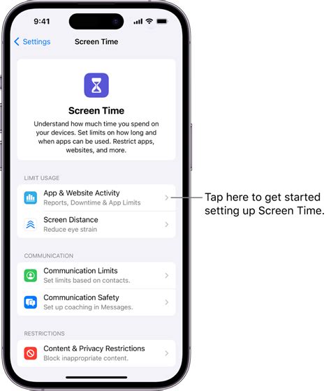 Get Started With Screen Time On Iphone Apple Support Ca