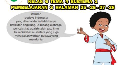 Pada subtema 1 ini terdiri dari 6 kegiatan pembelajaran yang harus. Kunci Jawaban Tema 9 Kelas 6 Subtema 1 : Kunci Jawaban ...