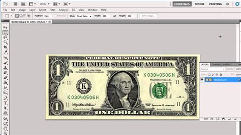 Related usa & eu templates. How to Photoshop Dollar Bill - YouTube