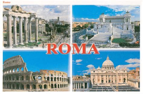 Compact Primă Urmă Harta Romei Obiective Turistice Încorporare Apoi