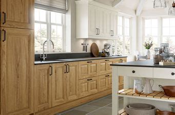 Solid Oak Kitchens Wood Kitchen Cabinets Kitchen Warehouse