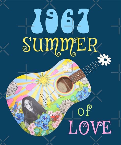 1967 summer of love hippie t shirt posters by transferarts redbubble