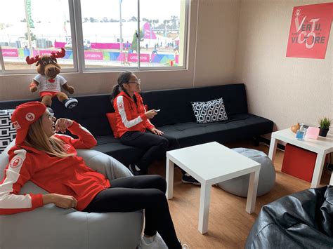 Athletes Lounge With Athletes Lima 2019 Team Canada Official