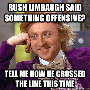 Rush e converted white midi midi. Rush Limbaugh said something offensive? Tell me how he ...