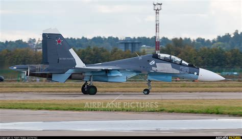 38 Russia Air Force Sukhoi Su 30sm At Ramenskoye Zhukovsky