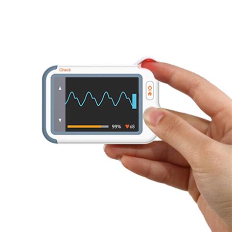 Wellue Checkme Lite Handheld Oximeter With Ecg Ios And Android App Spo2