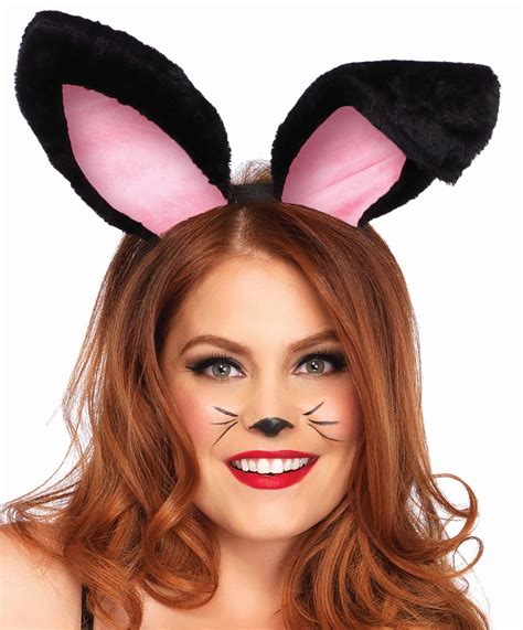 Leg Avenue Plush Bunny Ear Headband Bunny Ears Headband Bunny Plush Bunny Makeup