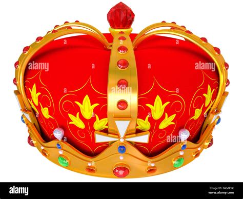 Royal Gold Crown Stock Photo Alamy