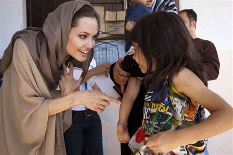 Angelina Jolie Honoured For Humanitarian Work London Evening Standard