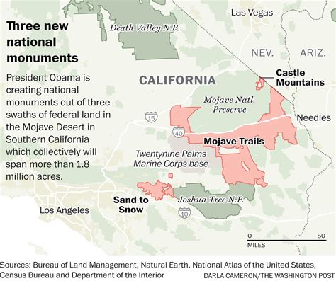 Obama Designates New National Monuments In The California Desert The