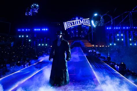 Download The Undertaker At Wrestlemania Wallpaper