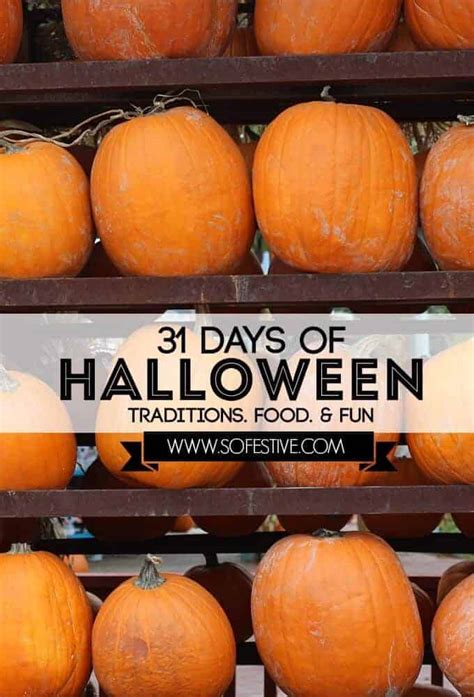 31 Days Of Halloween Activities For Kids
